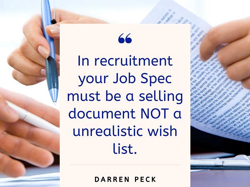 Is your job spec an unrealistic wish list?